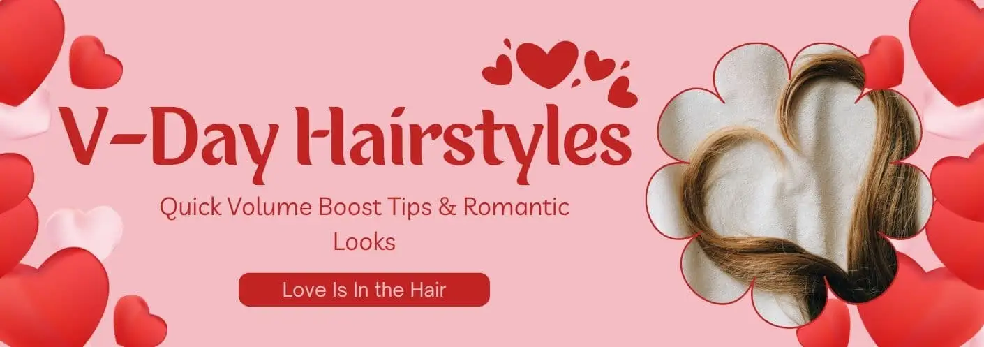 Last-Minute Valentine’s Day Hairstyles: Quick Volume Boost Tips & Romantic Looks Last-Minute Valentine’s Day Hairstyles: Quick Volume Boost Tips & Romantic Looks